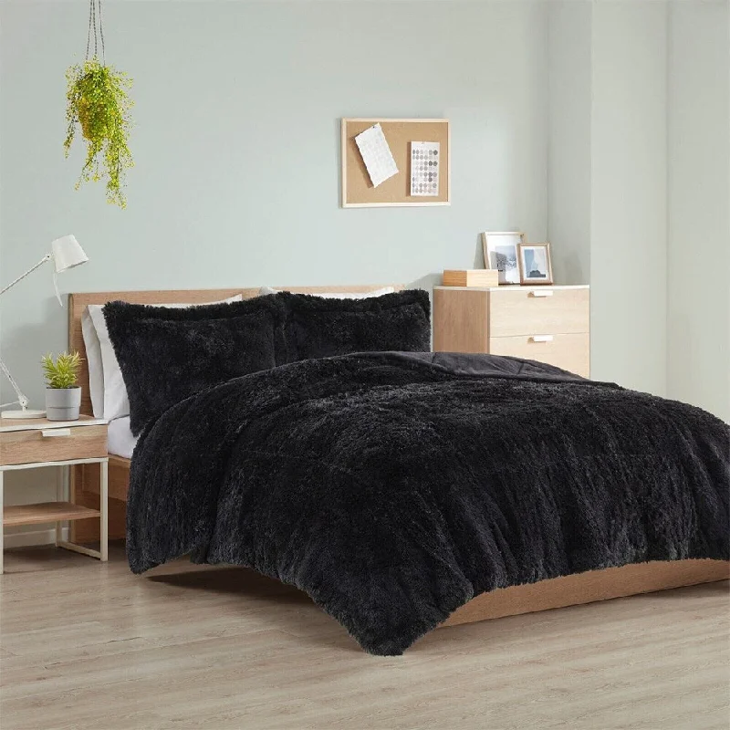 King - size blankets to cover large beds comfortablyKing - size blankets to cover large beds comfortablyFull/ Queen Faux Fur Comforter Set Black King - size blankets to cover large beds comfortablyKing - size blankets to cover large beds comfortablyFull/ Queen Faux Fur Comforter Set Black