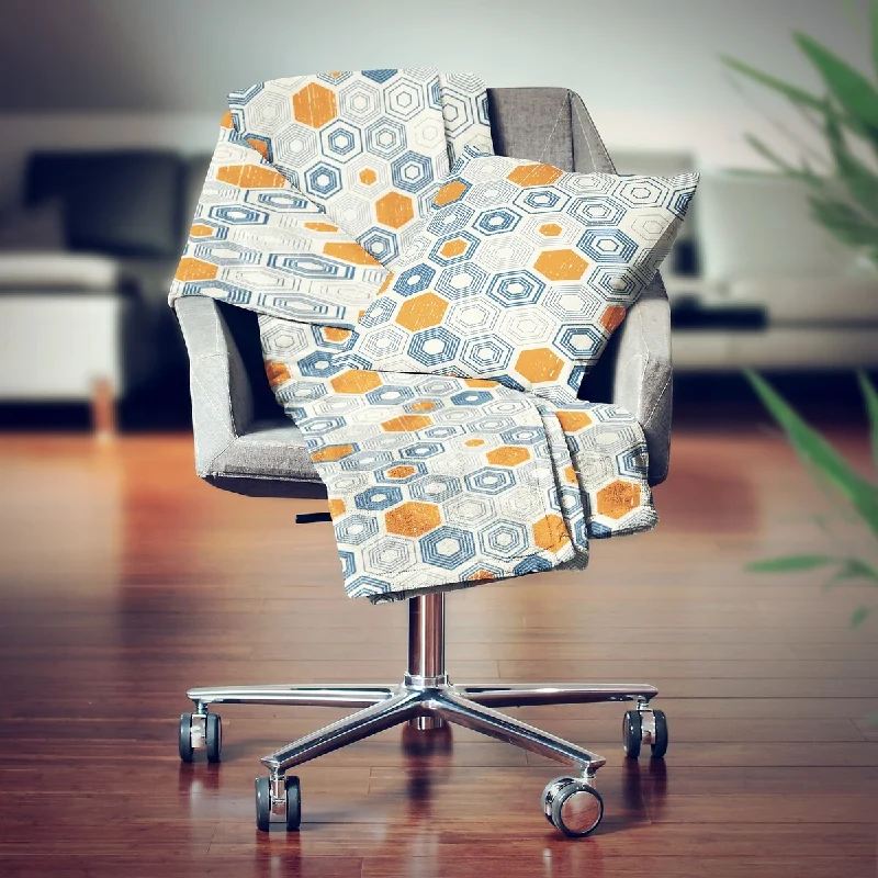 Synthetic fiber blend blankets for a budget - friendly choiceSynthetic fiber blend blankets for a budget - friendly choiceDesignart' Retro Hexagon Pattern IX' Modern Throw Blanket - 71x59 Synthetic fiber blend blankets for a budget - friendly choiceSynthetic fiber blend blankets for a budget - friendly choiceDesignart' Retro Hexagon Pattern IX' Modern Throw Blanket - 71x59