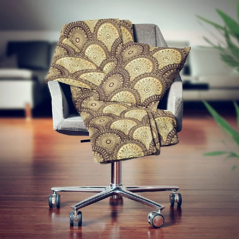 Wool blankets with natural warmth and insulationWool blankets with natural warmth and insulationDesignart' Golden Circular Pattern I' Modern Throw Blanket - 71x59 Wool blankets with natural warmth and insulationWool blankets with natural warmth and insulationDesignart' Golden Circular Pattern I' Modern Throw Blanket - 71x59