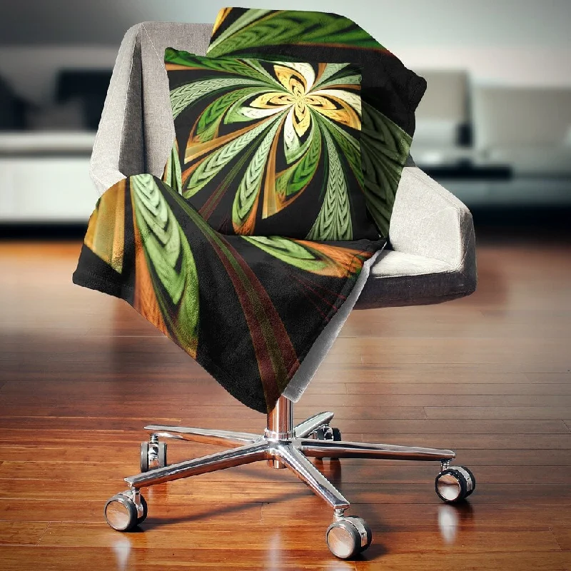 Cashmere blankets for ultimate softness and luxuryCashmere blankets for ultimate softness and luxuryDesignart 'Colorful Fractal Flower Pattern' Abstract Throw Blanket