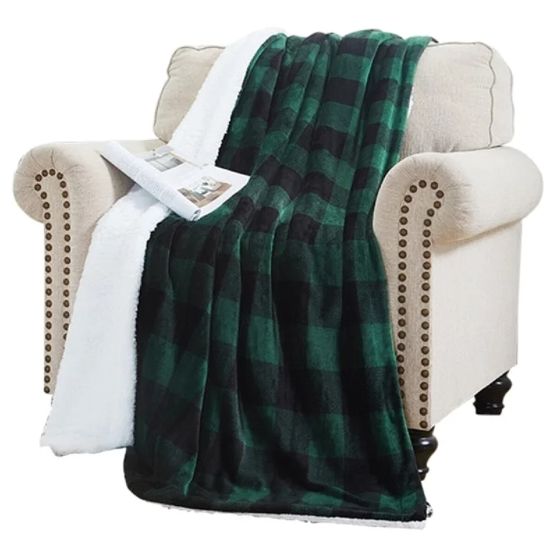 Emerald Green Buffalo Plaid