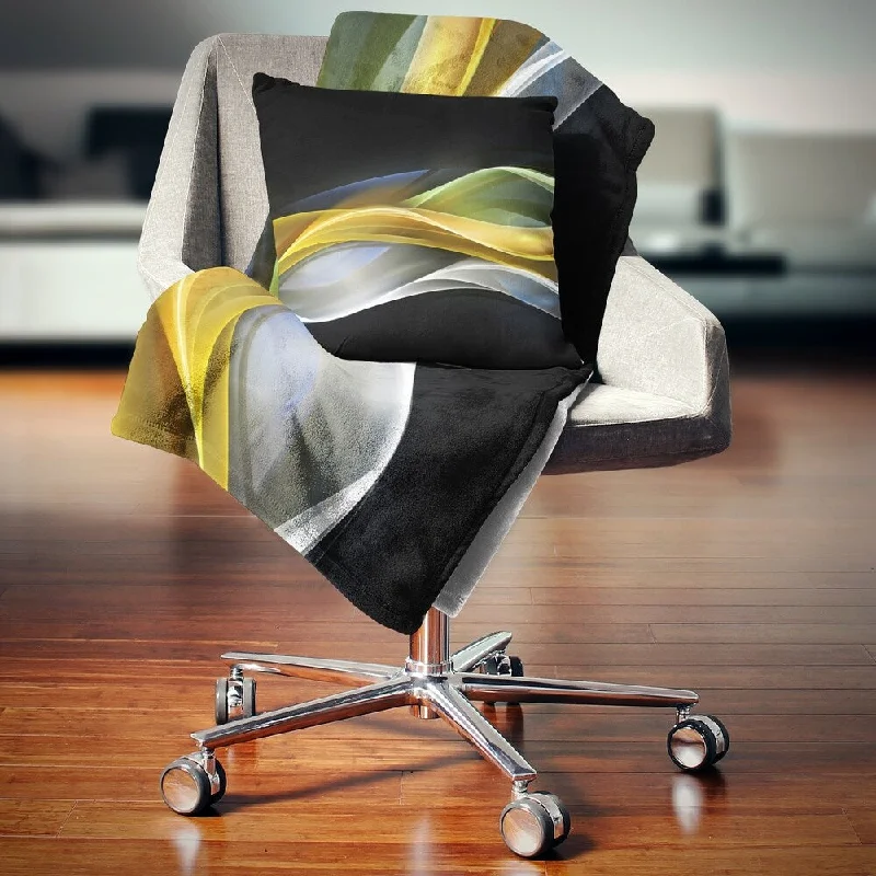 Cotton blankets for breathability and a lightweight feelCotton blankets for breathability and a lightweight feelDesignart 'Gold Silver Straight Yellow Lines' Abstract Throw Blanket Cotton blankets for breathability and a lightweight feelCotton blankets for breathability and a lightweight feelDesignart 'Gold Silver Straight Yellow Lines' Abstract Throw Blanket