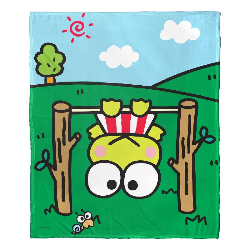 Rayon from bamboo blankets for a silky and breathable feelRayon from bamboo blankets for a silky and breathable feelENT 236 Sanrio Keroppi, Hagning In There Silk Touch Throw Blanket Rayon from bamboo blankets for a silky and breathable feelRayon from bamboo blankets for a silky and breathable feelENT 236 Sanrio Keroppi, Hagning In There Silk Touch Throw Blanket