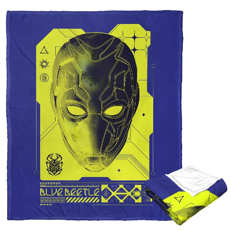 Cotton blankets for breathability and a lightweight feelCotton blankets for breathability and a lightweight feelWarner Brothers Blue Beetle Alien Biotech Silk Touch Throw Blanket