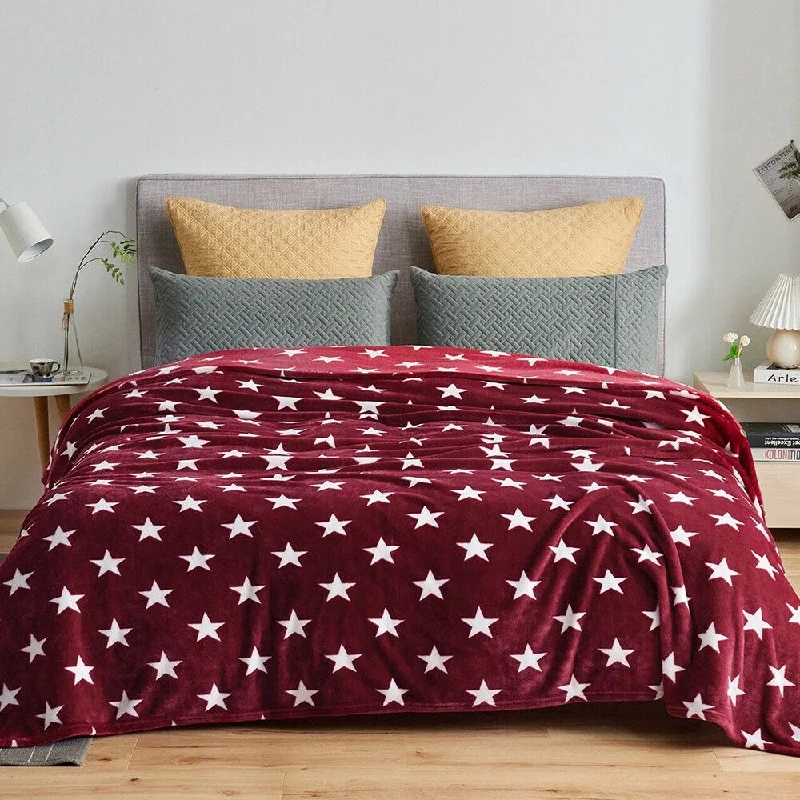 Recycled polyester blankets for an eco - conscious optionRecycled polyester blankets for an eco - conscious optionFlannel Fleece Super Soft Lightweight Bed Sofa Throw Red Star Recycled polyester blankets for an eco - conscious optionRecycled polyester blankets for an eco - conscious optionFlannel Fleece Super Soft Lightweight Bed Sofa Throw Red Star
