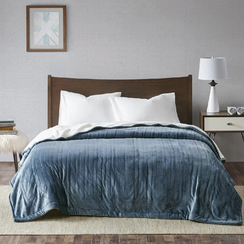 Linen blankets with a rustic and textured lookLinen blankets with a rustic and textured lookFull Ultra Soft Heated Blanket with Automatic Timer Blue Linen blankets with a rustic and textured lookLinen blankets with a rustic and textured lookFull Ultra Soft Heated Blanket with Automatic Timer Blue