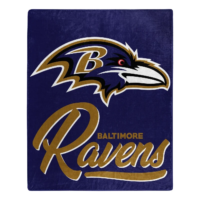 Silk blankets with a smooth and elegant touchSilk blankets with a smooth and elegant touchNFL 070 Ravens Signature Raschel