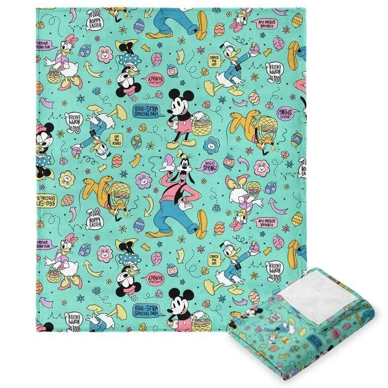 Bamboo fiber blankets with natural antibacterial propertiesBamboo fiber blankets with natural antibacterial propertiesDisney Mickey & Friends Easter Silk Touch Throw Blanket