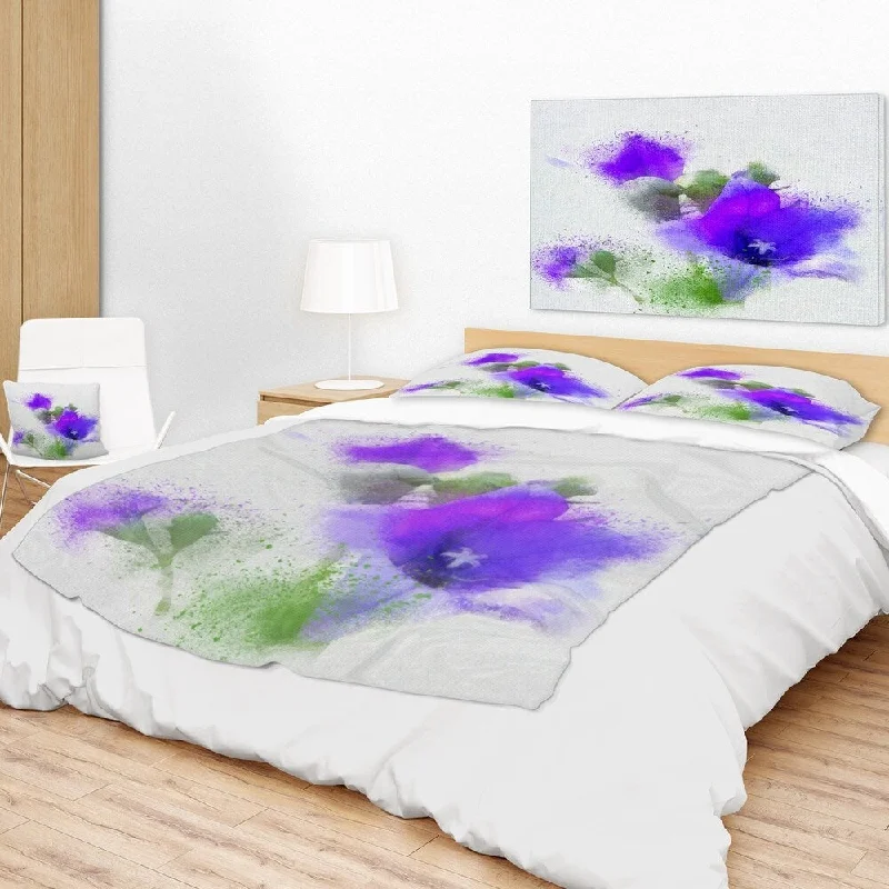 King - size blankets to cover large beds comfortablyKing - size blankets to cover large beds comfortablyDesignart 'Bouquet of Blue Watercolor Flowers' Floral Throw Blanket King - size blankets to cover large beds comfortablyKing - size blankets to cover large beds comfortablyDesignart 'Bouquet of Blue Watercolor Flowers' Floral Throw Blanket