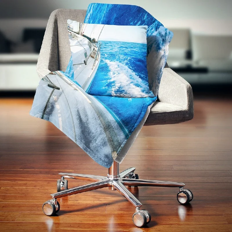 Bamboo fiber blankets with natural antibacterial propertiesBamboo fiber blankets with natural antibacterial propertiesDesignart 'White Sailing Yacht in Blue Sea' Seashore Throw Blanket Bamboo fiber blankets with natural antibacterial propertiesBamboo fiber blankets with natural antibacterial propertiesDesignart 'White Sailing Yacht in Blue Sea' Seashore Throw Blanket