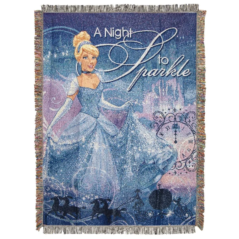 Cotton blankets for breathability and a lightweight feelCotton blankets for breathability and a lightweight feelCinderella A Night To Sparkle Metallic Tapestry Throw Cotton blankets for breathability and a lightweight feelCotton blankets for breathability and a lightweight feelCinderella A Night To Sparkle Metallic Tapestry Throw