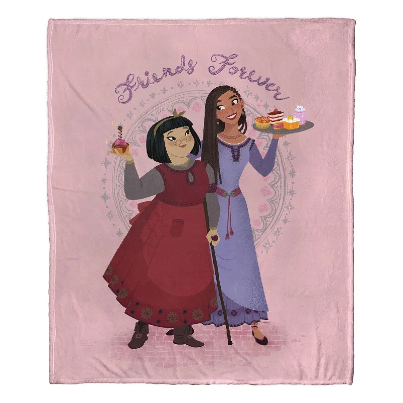 Acrylic blankets for a soft and affordable alternativeAcrylic blankets for a soft and affordable alternativeDisney Wish Friends Forever Silk Touch Throw
