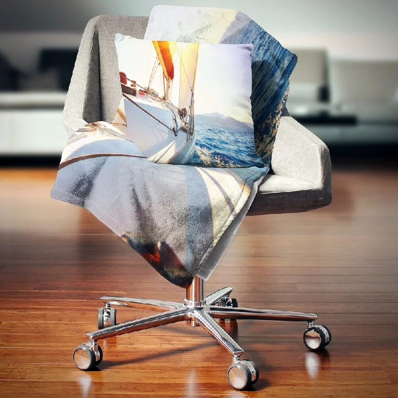 Bamboo fiber blankets with natural antibacterial propertiesBamboo fiber blankets with natural antibacterial propertiesDesignart 'Sailboat Sailing in the Blue Sea' Seashore Throw Blanket Bamboo fiber blankets with natural antibacterial propertiesBamboo fiber blankets with natural antibacterial propertiesDesignart 'Sailboat Sailing in the Blue Sea' Seashore Throw Blanket