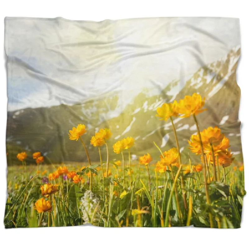 Alpaca wool blankets for a hypoallergenic and warm optionAlpaca wool blankets for a hypoallergenic and warm optionDesignart 'Mountain Pasture with Yellow Flowers' Floral Throw Blanket Alpaca wool blankets for a hypoallergenic and warm optionAlpaca wool blankets for a hypoallergenic and warm optionDesignart 'Mountain Pasture with Yellow Flowers' Floral Throw Blanket