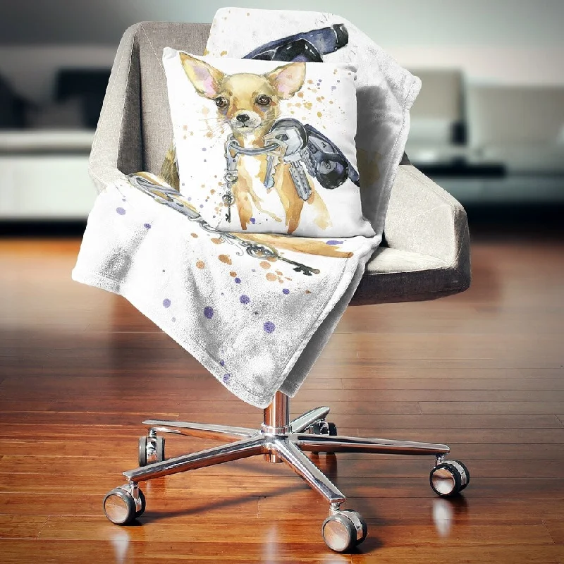 King - size blankets to cover large beds comfortablyKing - size blankets to cover large beds comfortablyDesignart 'Brown Toy Terrier Dog Watercolor' Abstract Throw Blanket King - size blankets to cover large beds comfortablyKing - size blankets to cover large beds comfortablyDesignart 'Brown Toy Terrier Dog Watercolor' Abstract Throw Blanket