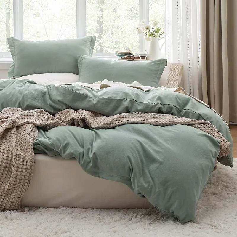 Linen blankets with a rustic and textured lookLinen blankets with a rustic and textured look2pc Twin Duvet Cover Set Soft Sage Green Linen blankets with a rustic and textured lookLinen blankets with a rustic and textured look2pc Twin Duvet Cover Set Soft Sage Green