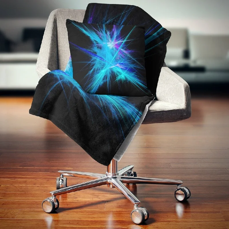 King - size blankets to cover large beds comfortablyKing - size blankets to cover large beds comfortablyDesignart 'Clear Blue Spectrum of Light' Abstract Throw Blanket King - size blankets to cover large beds comfortablyKing - size blankets to cover large beds comfortablyDesignart 'Clear Blue Spectrum of Light' Abstract Throw Blanket