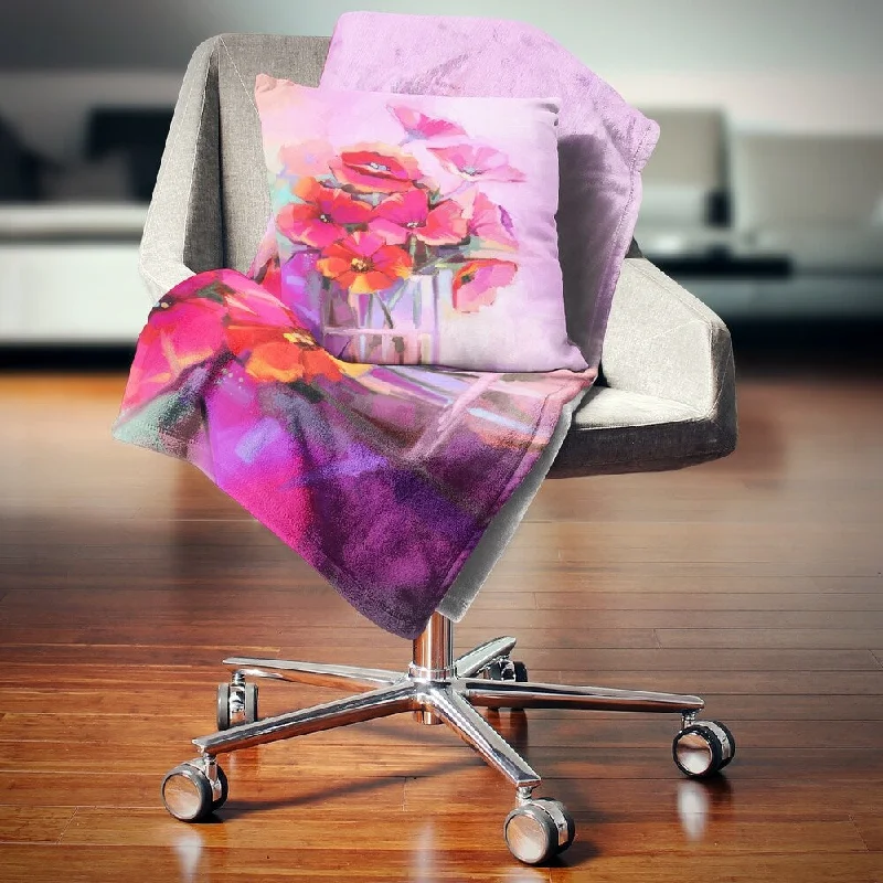 Mohair blankets with a unique sheen and softnessMohair blankets with a unique sheen and softnessDesignart 'Bouquet of Poppies in Glass Vase' Floral Throw Blanket Mohair blankets with a unique sheen and softnessMohair blankets with a unique sheen and softnessDesignart 'Bouquet of Poppies in Glass Vase' Floral Throw Blanket