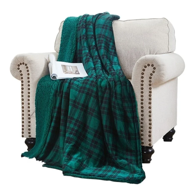 Railroad Plaid Green