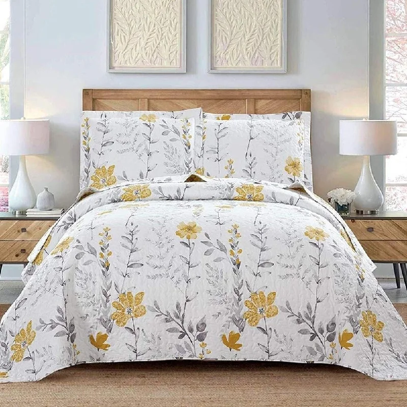 Alpaca wool blankets for a hypoallergenic and warm optionAlpaca wool blankets for a hypoallergenic and warm optionQueen Floral Quilts Bedding Spring Summer Bedspread Reversible Yellow