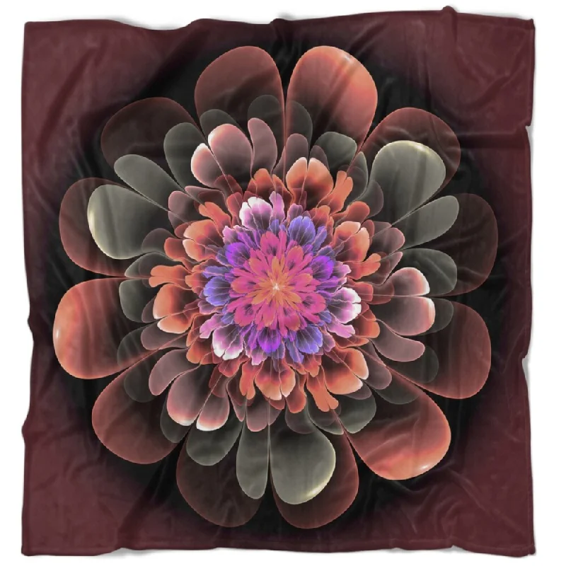 Mohair blankets with a unique sheen and softnessMohair blankets with a unique sheen and softnessDesignart 'Perfect Fractal Flower in Dark Brown' Floral Throw Blanket Mohair blankets with a unique sheen and softnessMohair blankets with a unique sheen and softnessDesignart 'Perfect Fractal Flower in Dark Brown' Floral Throw Blanket