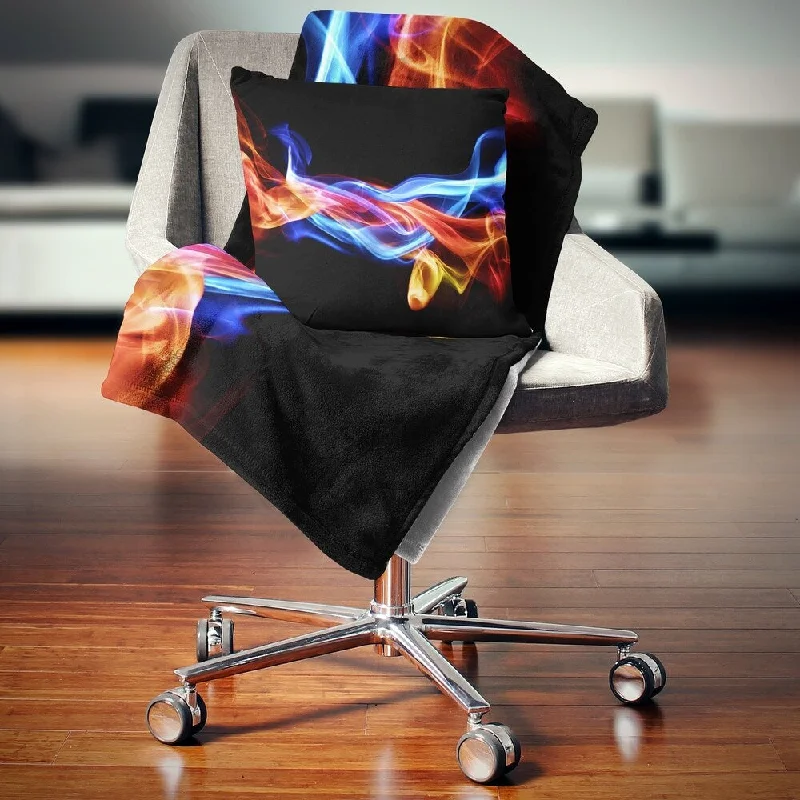 Synthetic fiber blend blankets for a budget - friendly choiceSynthetic fiber blend blankets for a budget - friendly choiceDesignart 'Fire and Ice Design Abstract' Abstract Throw Blanket Synthetic fiber blend blankets for a budget - friendly choiceSynthetic fiber blend blankets for a budget - friendly choiceDesignart 'Fire and Ice Design Abstract' Abstract Throw Blanket
