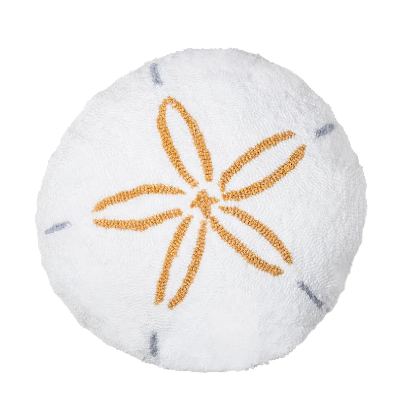 Soft and Fluffy Pillows for Bedroom ComfortSand Dollar Shaped Pillow
