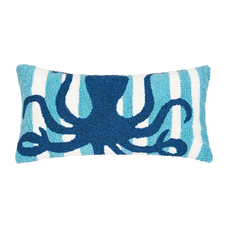 Velvet Pillows for a Touch of EleganceStriped Octopus Pillow