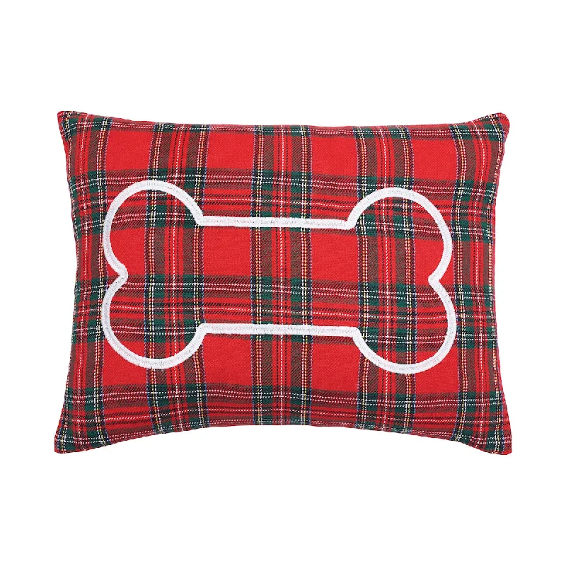 Hypoallergenic Pillows for Allergy SufferersArlington Plaid Bone Pillow