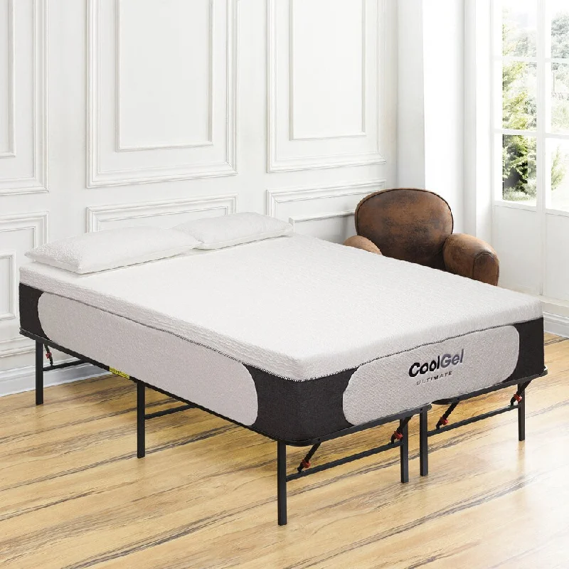 Latex mattresses with natural bounce and breathabilityClassic Brands Milan Cool Gel Memory Foam 14-inch King-size 2 Pillows, Matttress, and Frame Set Latex mattresses with natural bounce and breathabilityClassic Brands Milan Cool Gel Memory Foam 14-inch King-size 2 Pillows, Matttress, and Frame Set