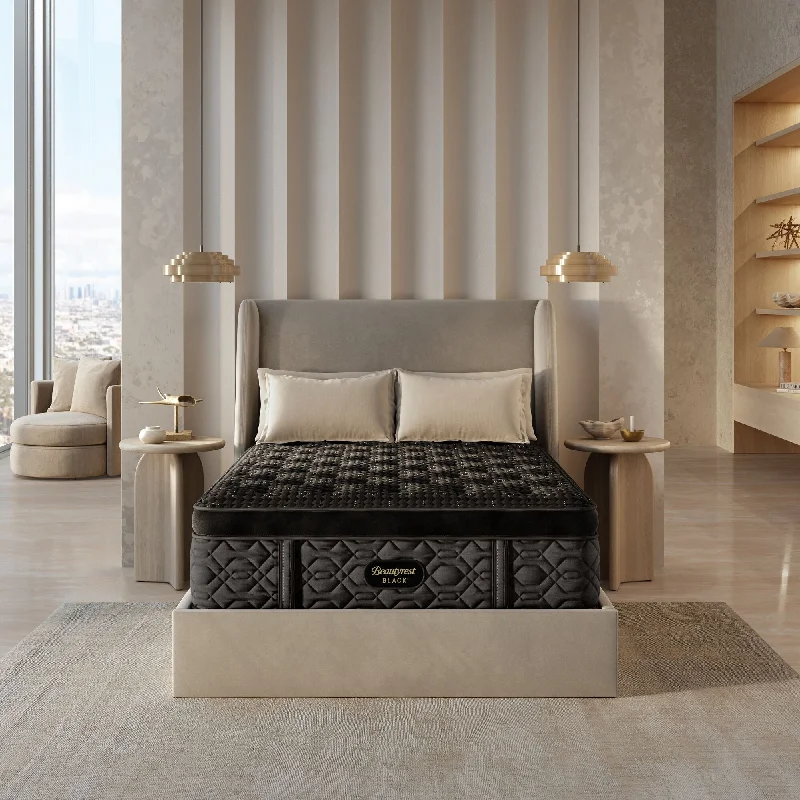 Innerspring mattresses with coil counts for supportBeautyrest Black® Series Four 17.25" Plush Summit Pillow Top Mattress Innerspring mattresses with coil counts for supportBeautyrest Black® Series Four 17.25" Plush Summit Pillow Top Mattress