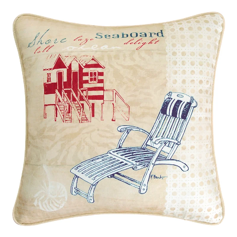 Silk Pillows for Smooth Skin and HairCabana Beach Seaboard Pillow