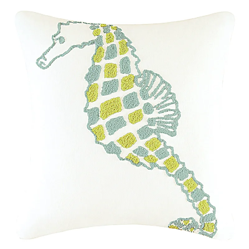 Velvet Pillows for a Touch of EleganceSeahorse Pillow