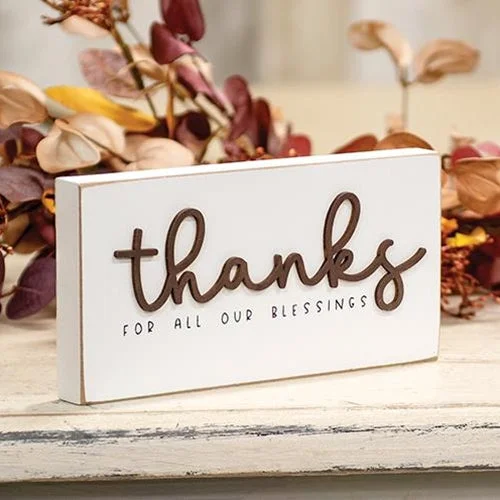 Bed skirts with a geometric print for a modern aestheticThanks For All Our Blessings Block Sign Bed skirts with a geometric print for a modern aestheticThanks For All Our Blessings Block Sign