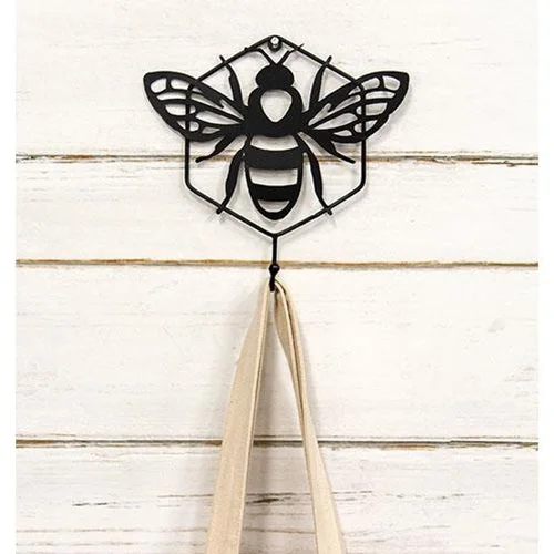 Bed skirts with a high - quality elastic waistbandBlack Bee Metal Hanger w/Hook