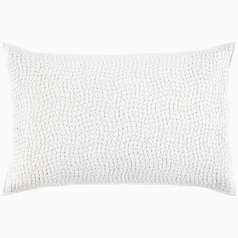 Bolster Pillows for Sofa DecorationOrganic Hand Stitched Sand Sham