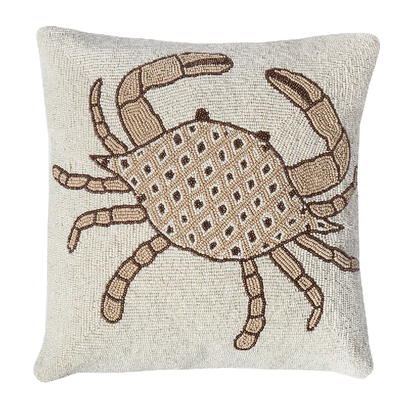 Kids Pillows with Fun DesignsNatural Crab Pillow
