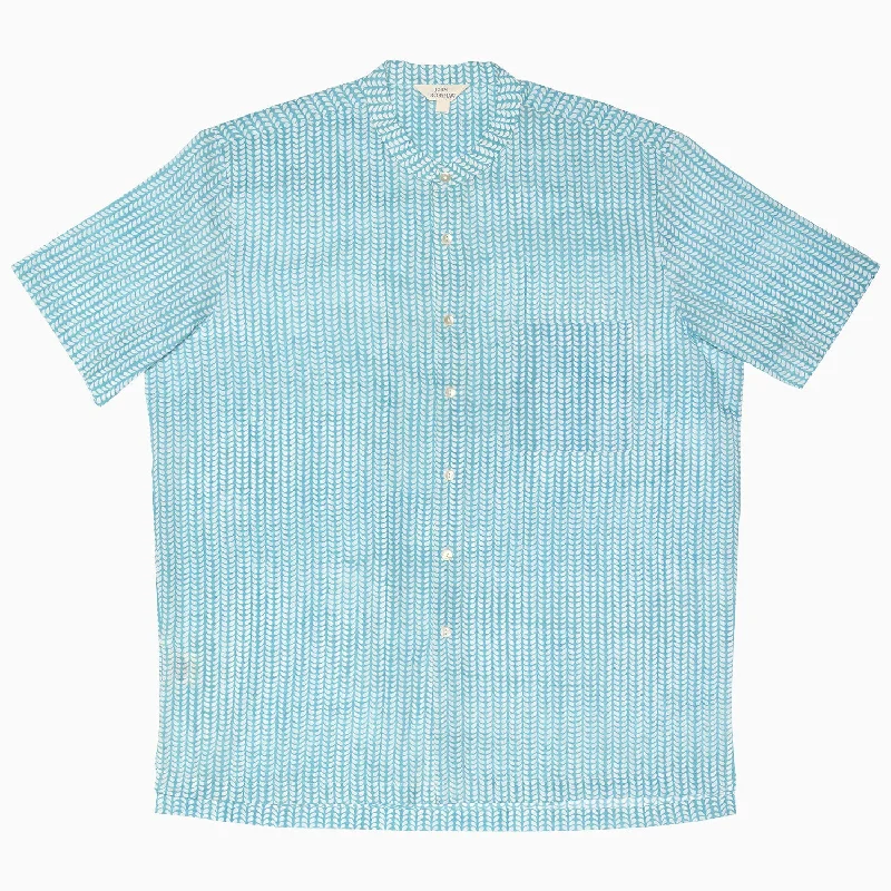 Cooling Pillows for Hot SleepersAleppo Peacock Nehru Short Sleeve Shirt