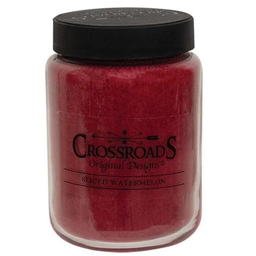 Queen - size bed skirts with ruffled edgesSliced Watermelon Jar Candle 26oz