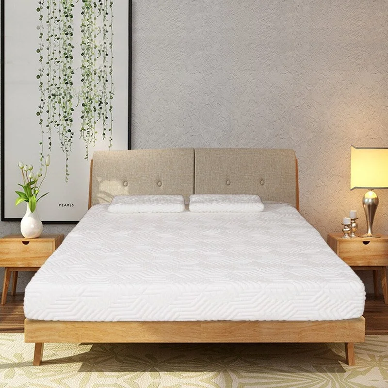 Polyester - foam mattresses for budget - friendly options8" Cool Medium 3 Layers Softness Mattress with 2 Pillows Set