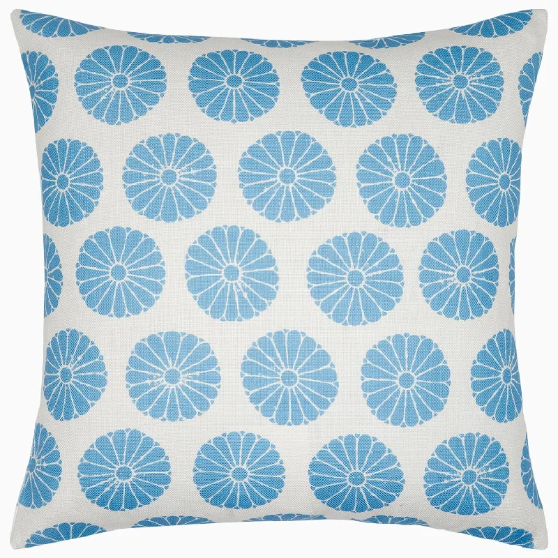 Velvet Pillows for a Touch of EleganceAleesa Light Indigo Outdoor Decorative Pillow