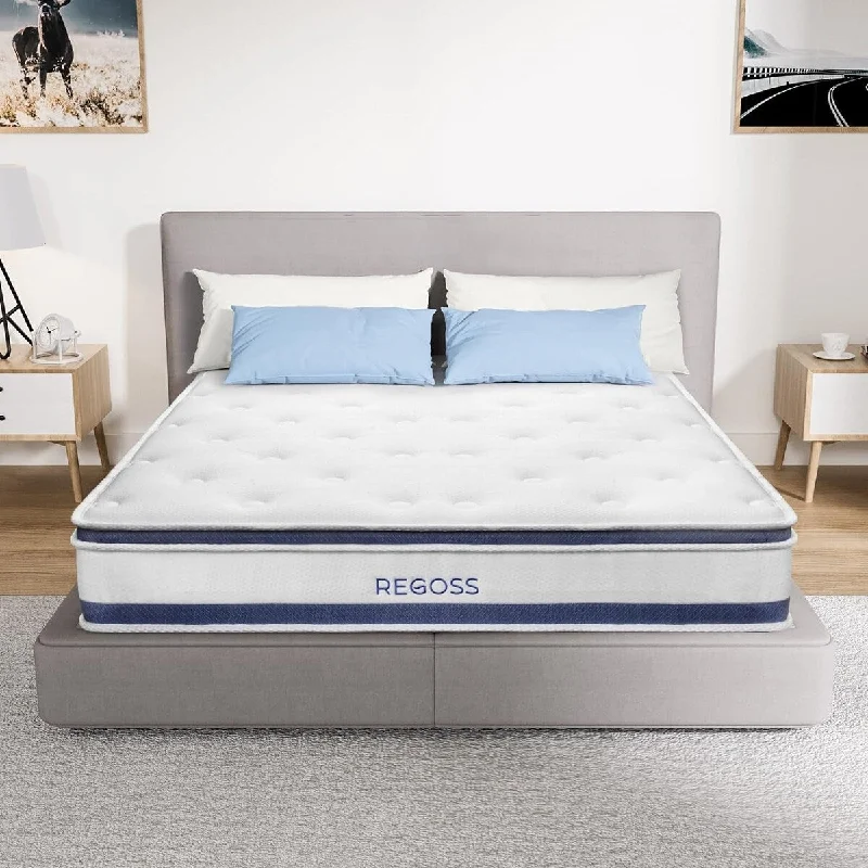 Polyester - foam mattresses for budget - friendly options10In Hybrid Mattress Foam Innerspring Full Size Mattress in a Box Polyester - foam mattresses for budget - friendly options10In Hybrid Mattress Foam Innerspring Full Size Mattress in a Box