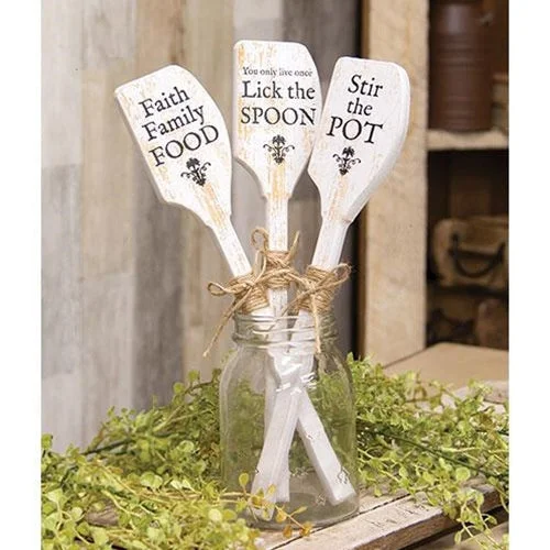Bed skirts with a Christmas - themed patternLick the Spoon Decorative Wooden Spatula
