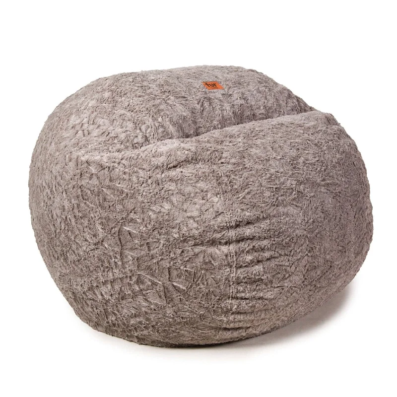 Wool - filled mattresses for natural insulation and moisture - wickingBean Bag - Queen - Faux Fur Wool - filled mattresses for natural insulation and moisture - wickingBean Bag - Queen - Faux Fur