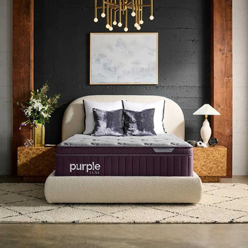 Wool - filled mattresses for natural insulation and moisture - wickingPurple RejuvenatePlus 16.5" Mattress