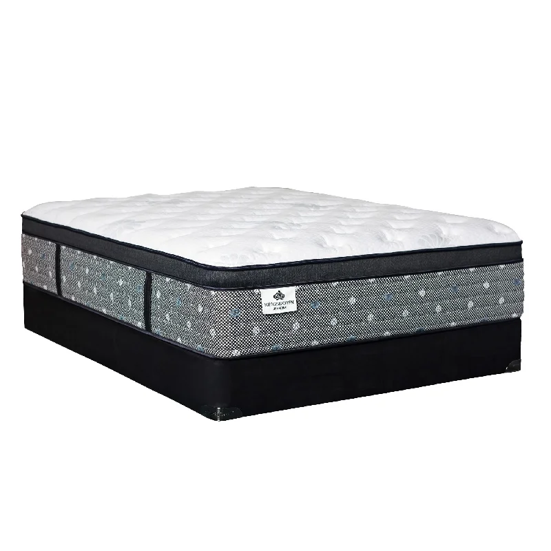 Natural latex and organic cotton blend mattressesKINGSDOWN PASSION Arvenway Euro-Top Cushion Firm Mattress