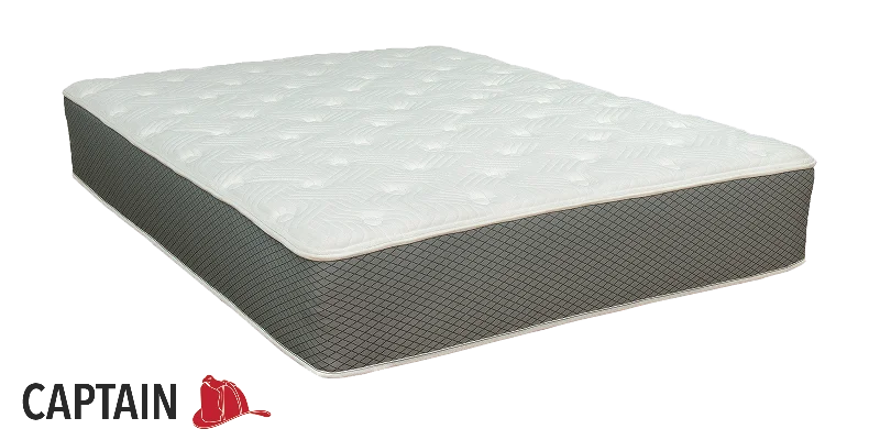 Natural latex and organic cotton blend mattressesDuty-Built® Captain 11" All-Foam Mattress with Latex + Gel Memory Foam