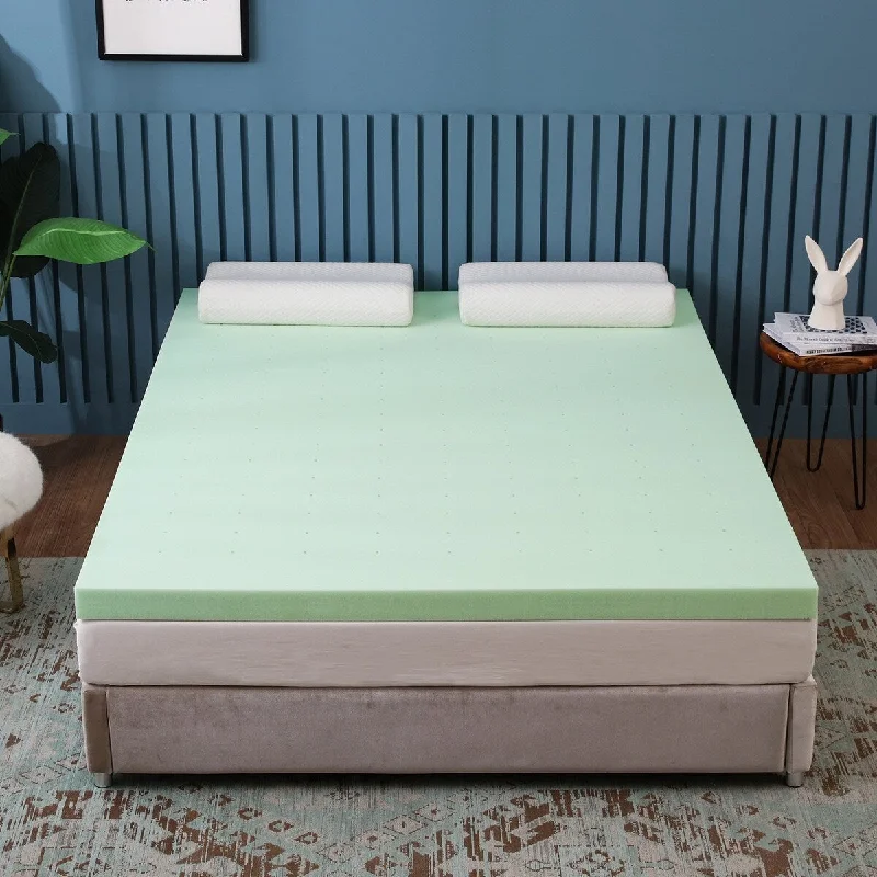 Bamboo - charcoal infused mattresses for odor absorptionMemory Foam Bed Mattress Topper-QUEEN Bamboo - charcoal infused mattresses for odor absorptionMemory Foam Bed Mattress Topper-QUEEN