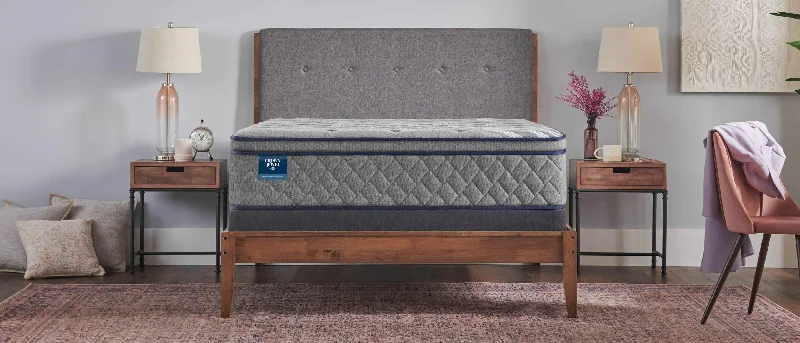 Innerspring mattresses with coil counts for supportSEALY CROWN JEWEL Royal Cove Euro-Pillowtop Mattress