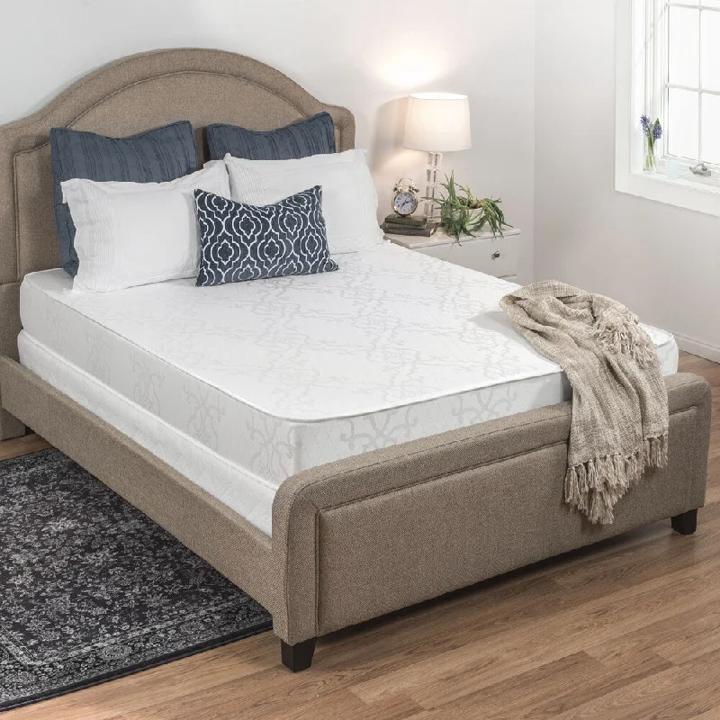 Wool - filled mattresses for natural insulation and moisture - wickingSelect Luxury 6-inch Full-size Airflow Double-sided Foam Mattress Wool - filled mattresses for natural insulation and moisture - wickingSelect Luxury 6-inch Full-size Airflow Double-sided Foam Mattress